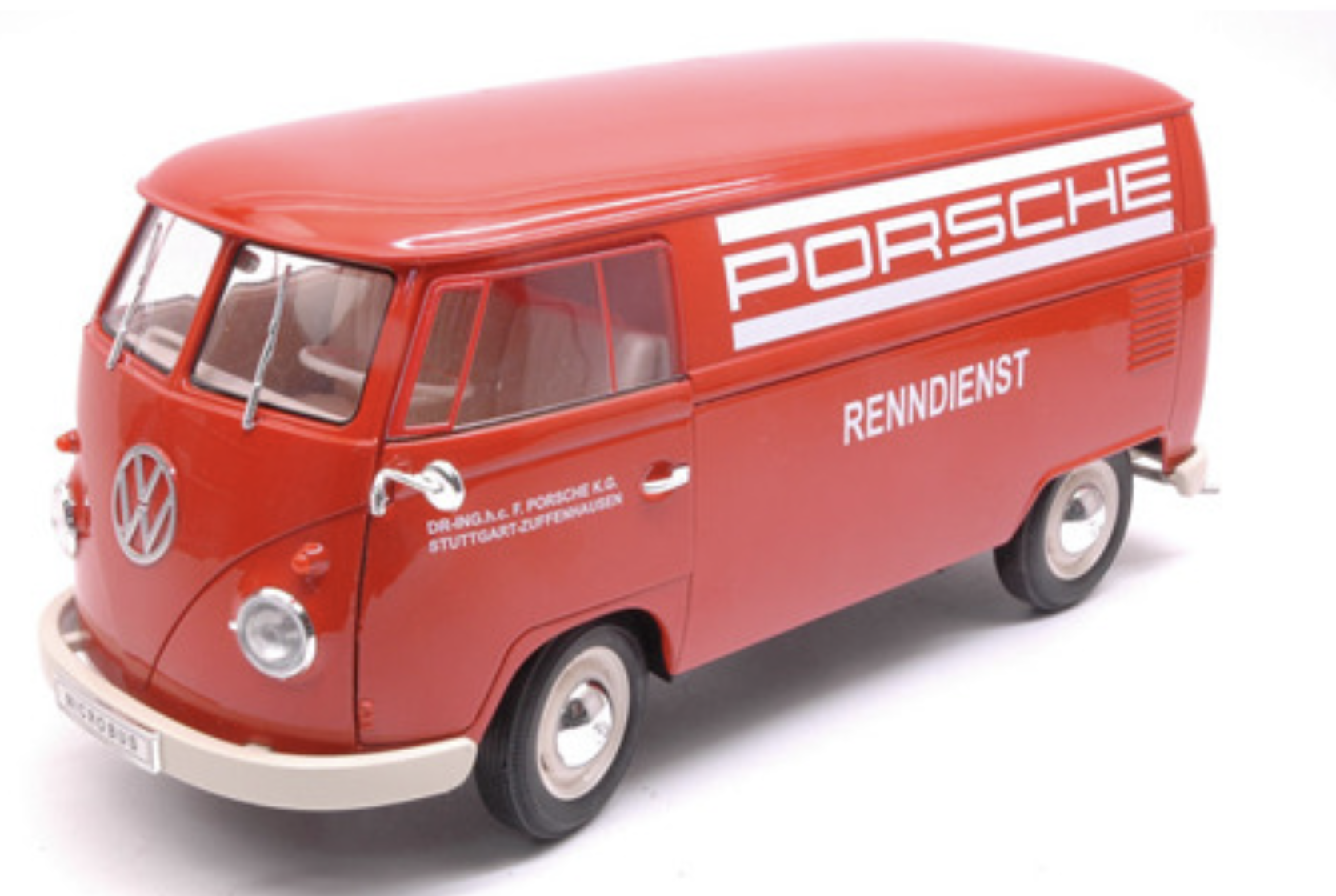 VOLKSWAGEN T1 BUS ROUGE 1963 WELLY 1/18°