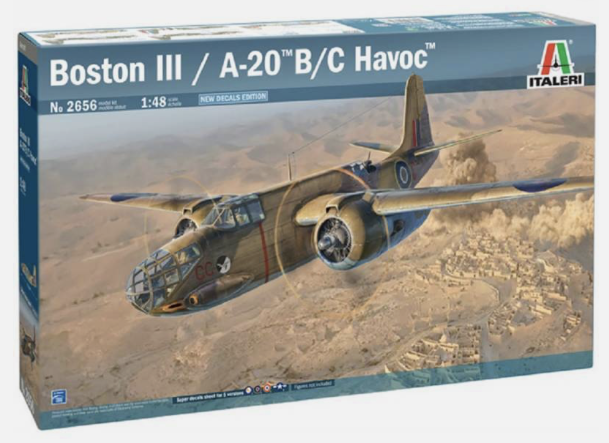 MODEL KIT  Boston III A-20 B/C Havoc 1/48°