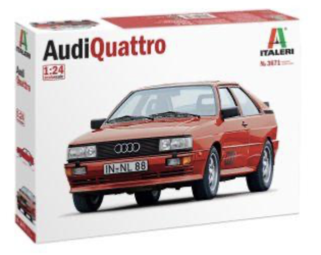 MAQUETTE AUDI QUATTRO 1980 1/24