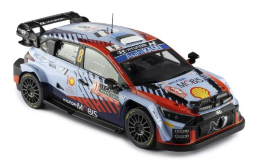 HYUNDAI i20 N RALLY 1 #8 MONTE-CARLO 2024 IXO 1/43º