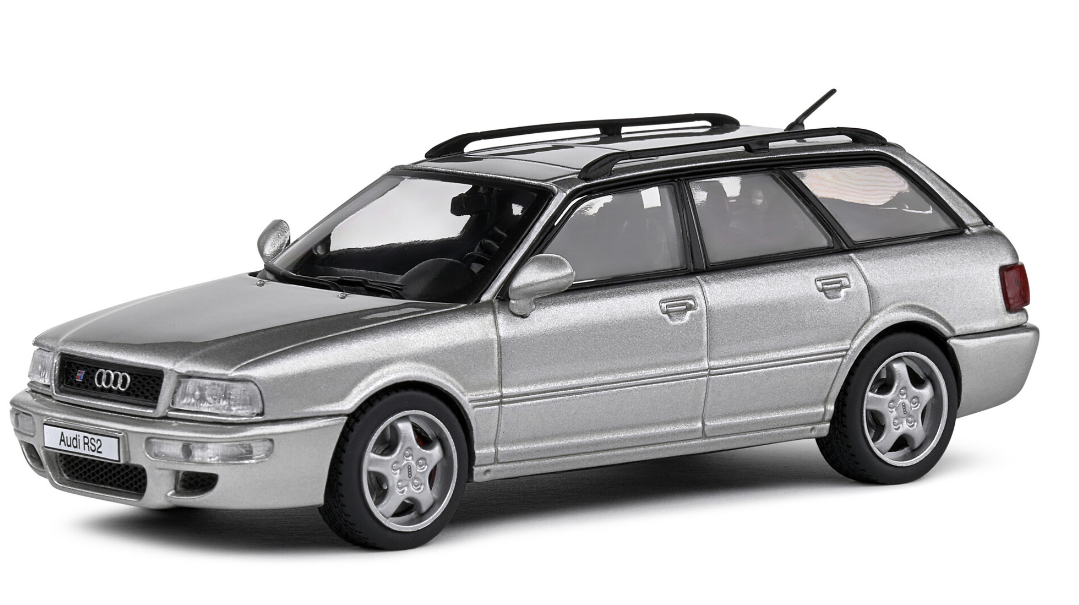 Audi Avant RS2 1995 Polar Silver Solido 1/43º