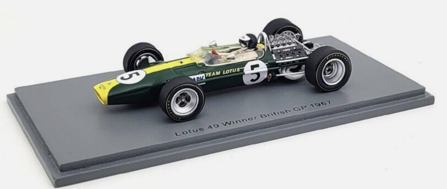 LOTUS 49 WINNER BRITISH GP 1967 SPARK 1/43