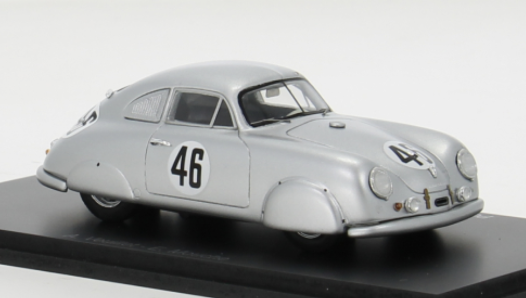 PORSCHE 356 SL 20th  LE MANS 24H 1951 SPARK 1/43