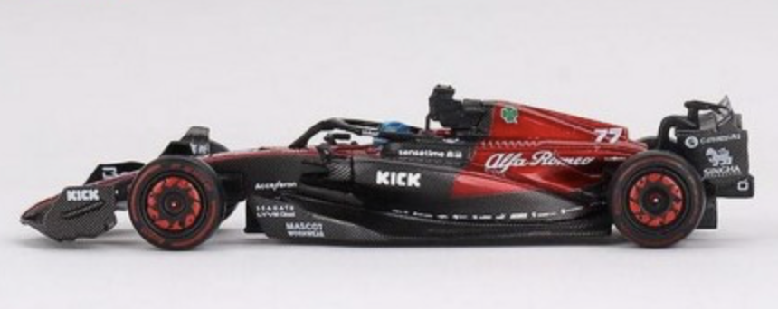 ALFA ROMEO F1 TEAM KICK C43 #77 MINI GT 1/64