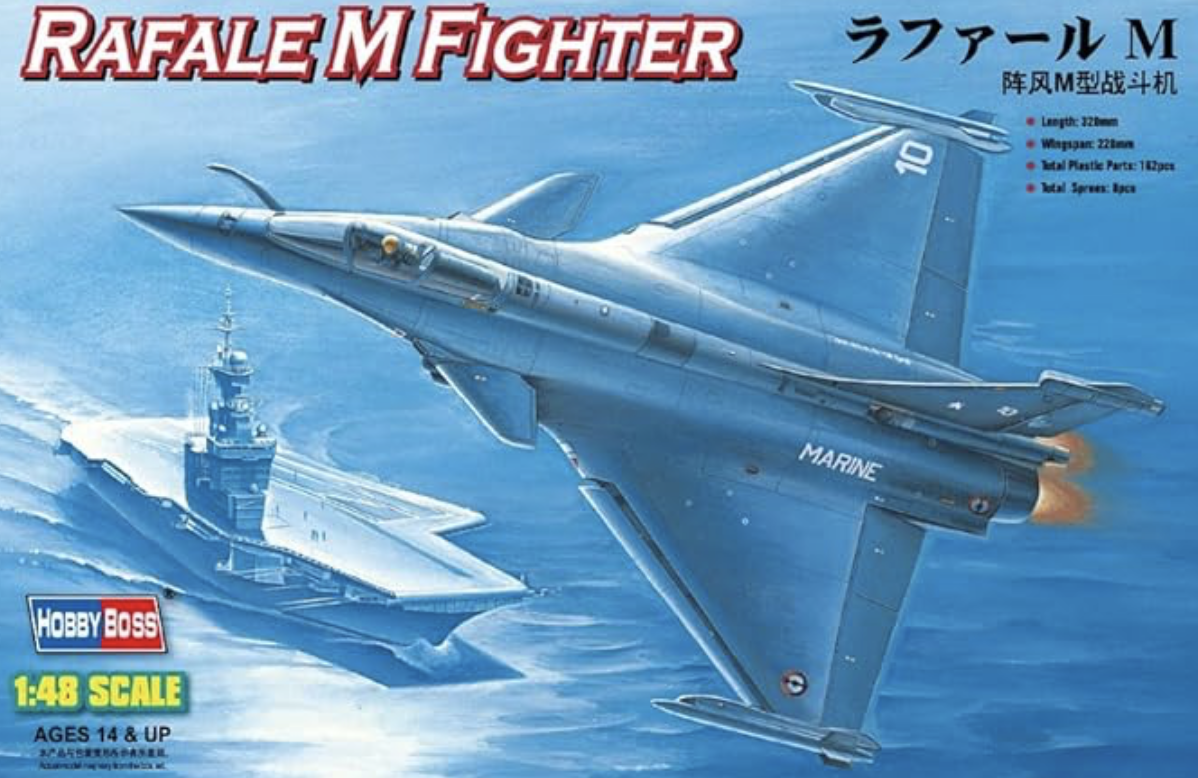 MAQUETTE RAFALE M FIGHTER - HOBBY BOSS - 1/48