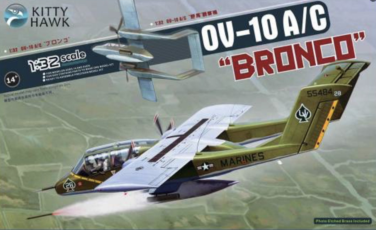 OV-10 A/C "BRONCO" KITTY HAWK 1/32