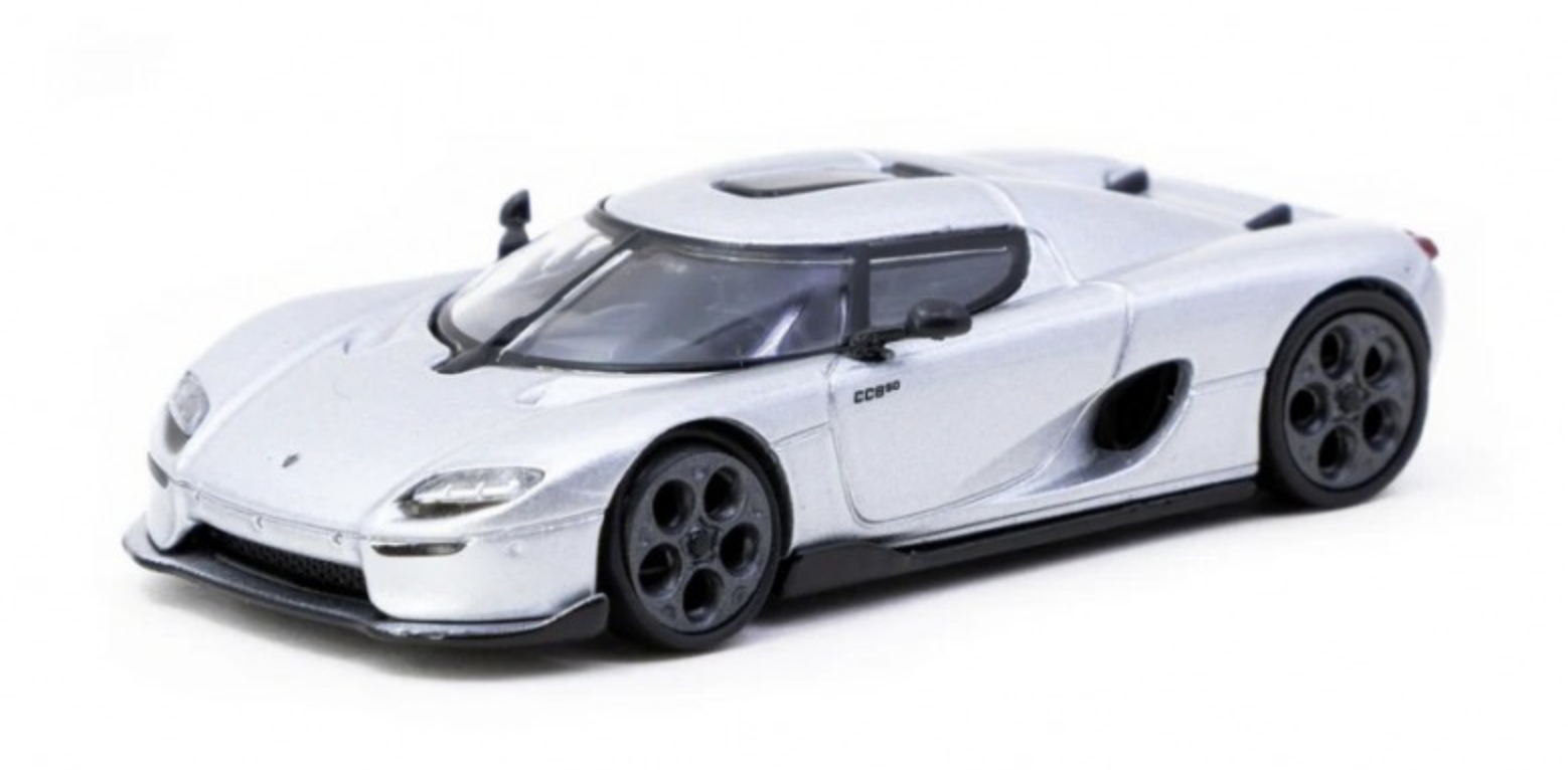 KOENIGSEGG CC850 SILVER TARMAC 1/64