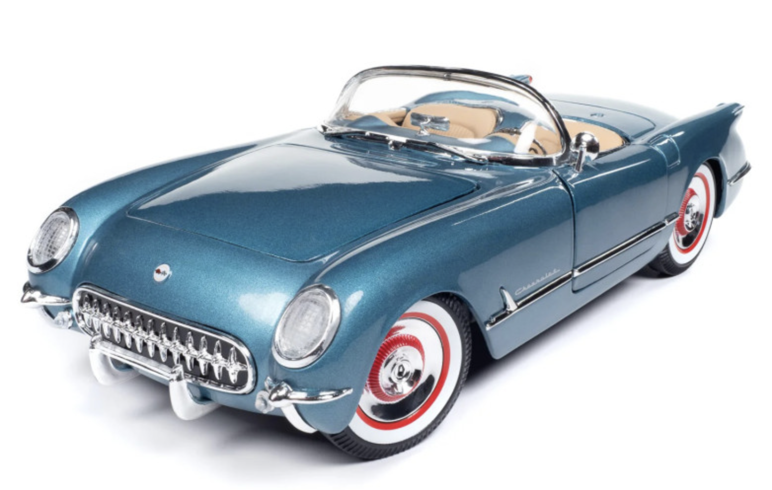 CHEVY CORVETTE 1954 1/18 AUTOWORLD