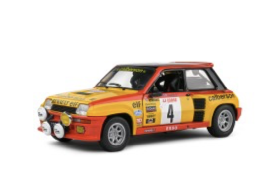 RENAULT 5 TURBO TOUR DE COURS 1980 RAGNOTTI SOLIDO 1/18