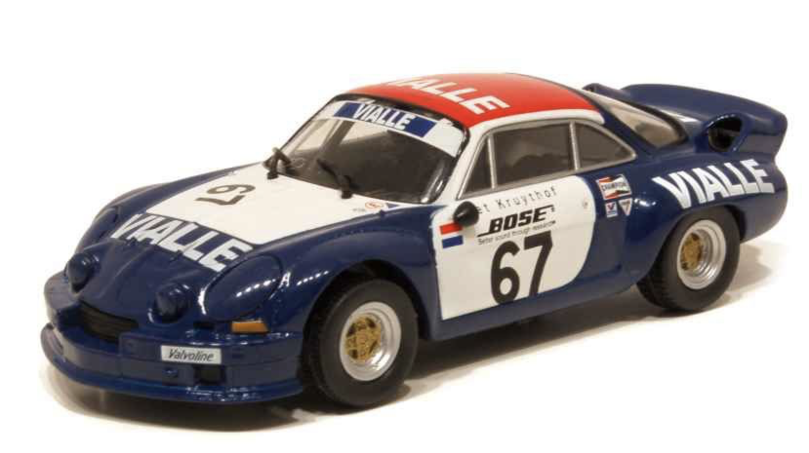 ALPINE A 110 1800 16S TEAM VIALLE ELIGOR 1/43 RALLYCROSS 1978