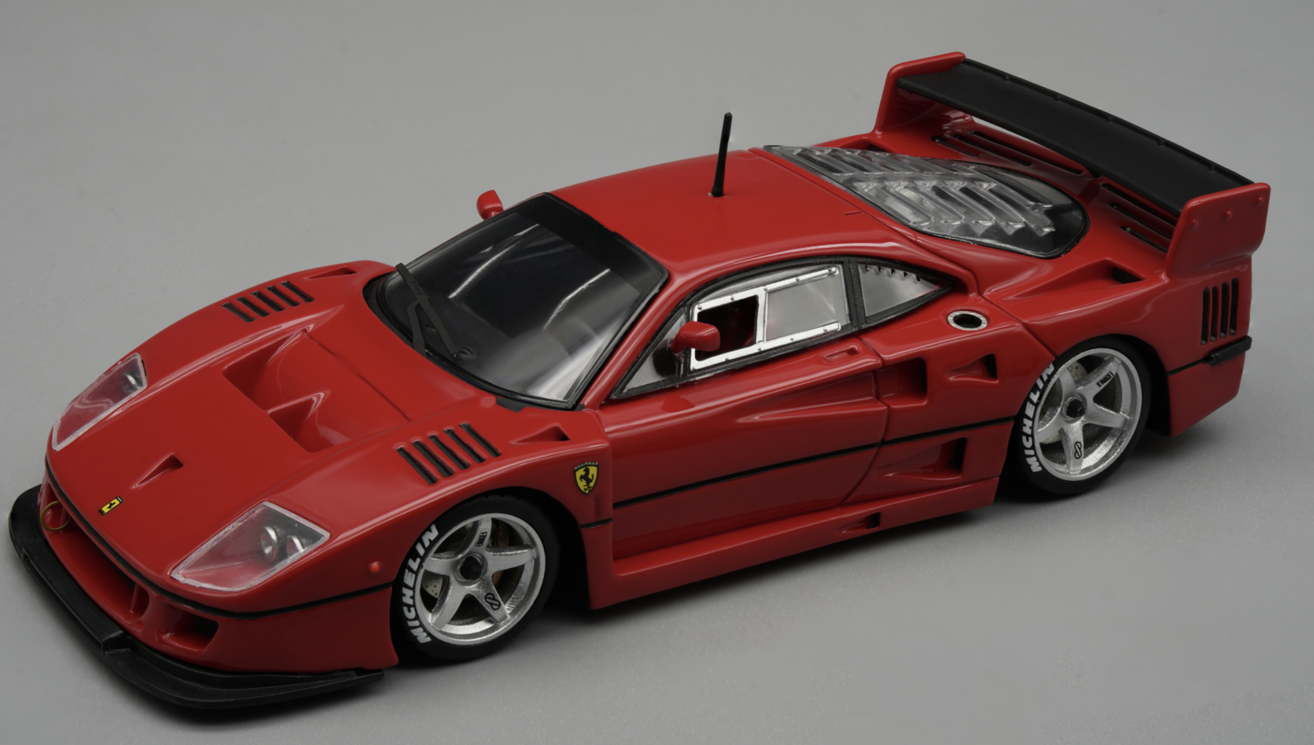 FERRARI F40 LLM 1996 PRESS RED TECNO MODEL 1/43