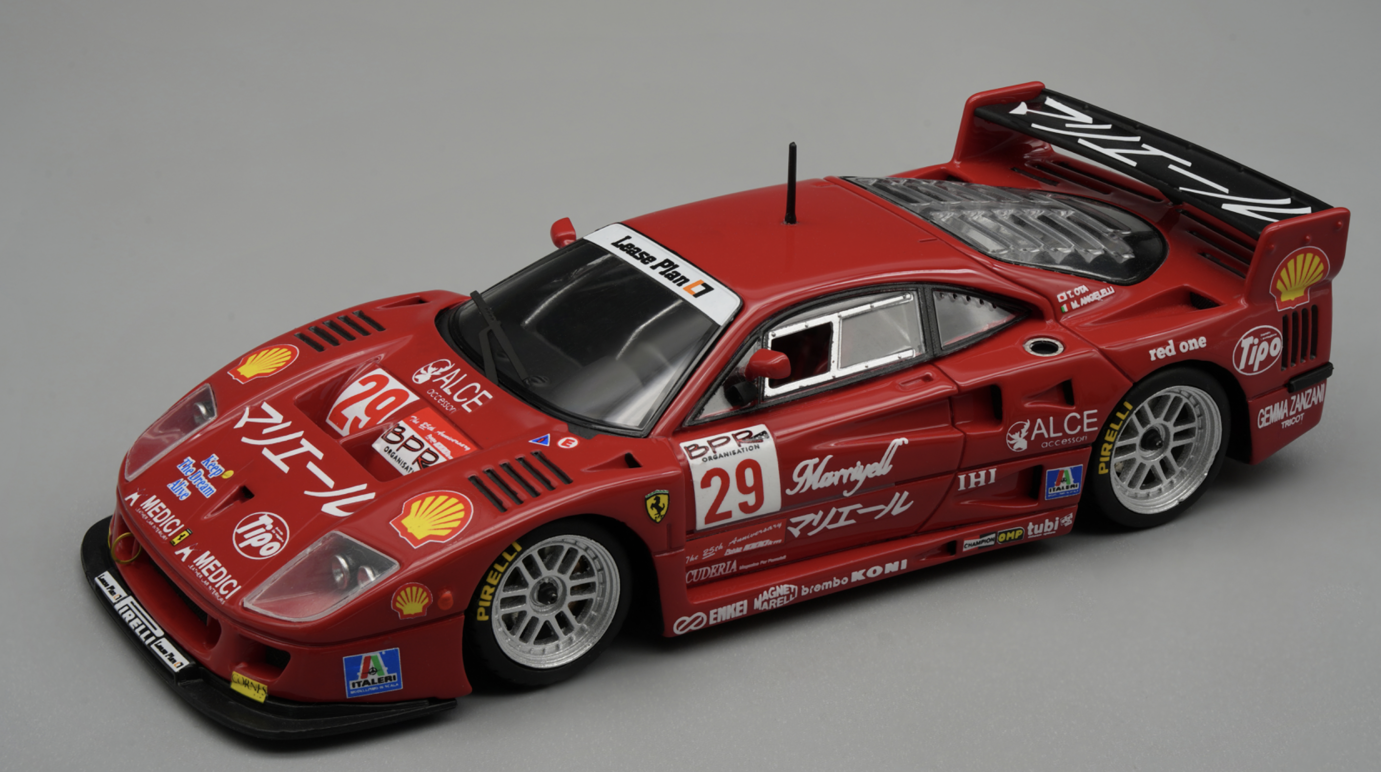 FERRARI F40 LM 1996 24H LE MANS BOR SUZUKA TECNO MODEL 1/43