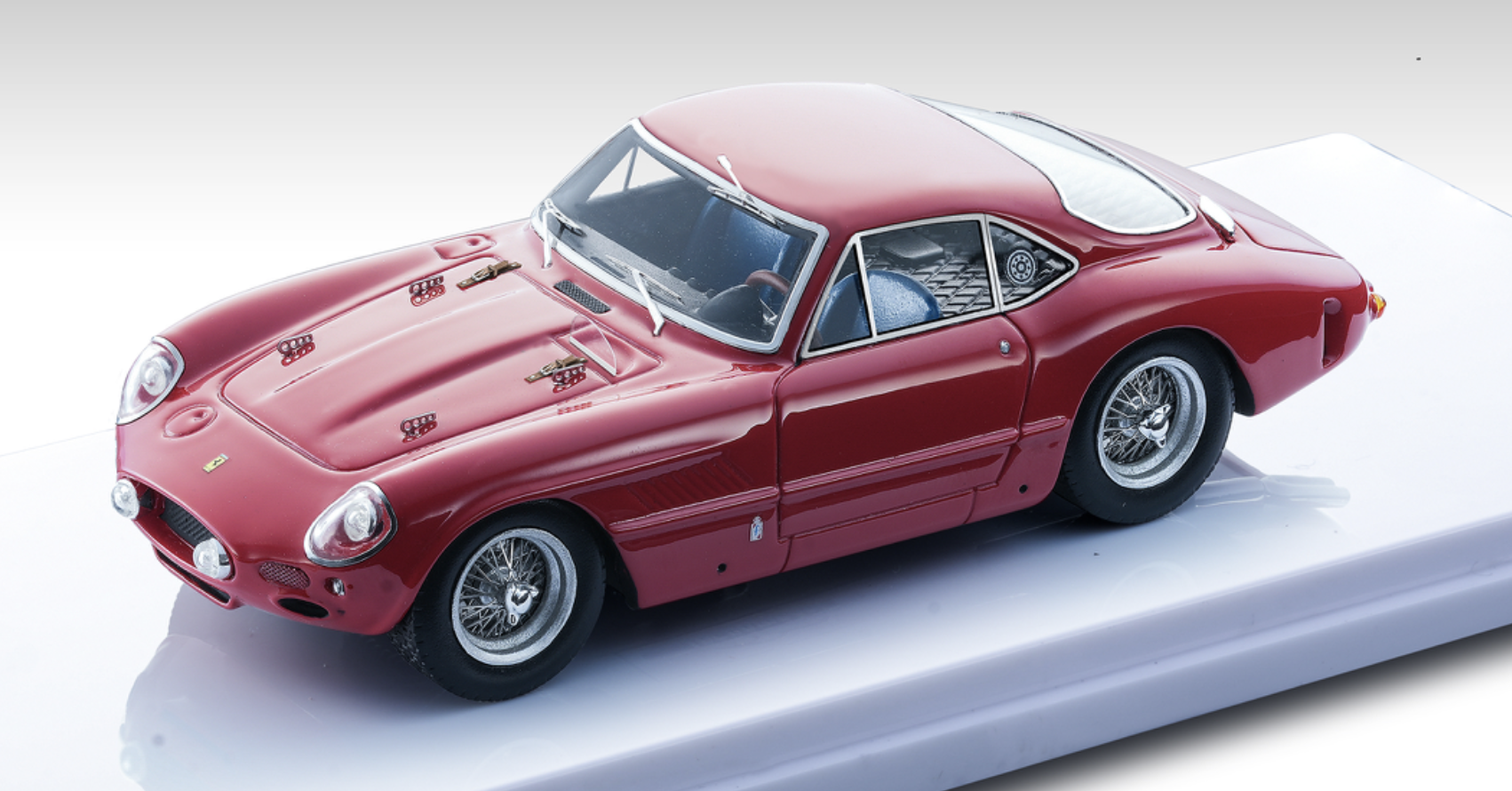 FERRARI 250 GT SPERIMENTALE RED PRESS STREET 1961 TECNO MODEL 1/43