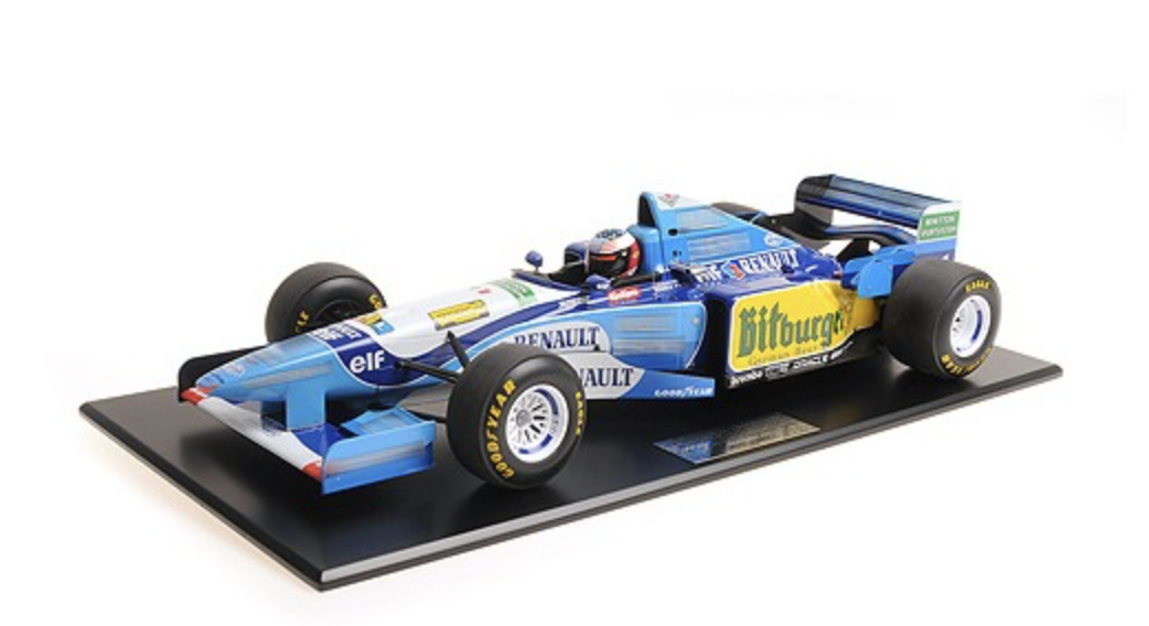 BENETTON RENAULT B195 WINNER EUROPEAN 1995 MINICHAMPS 1/12