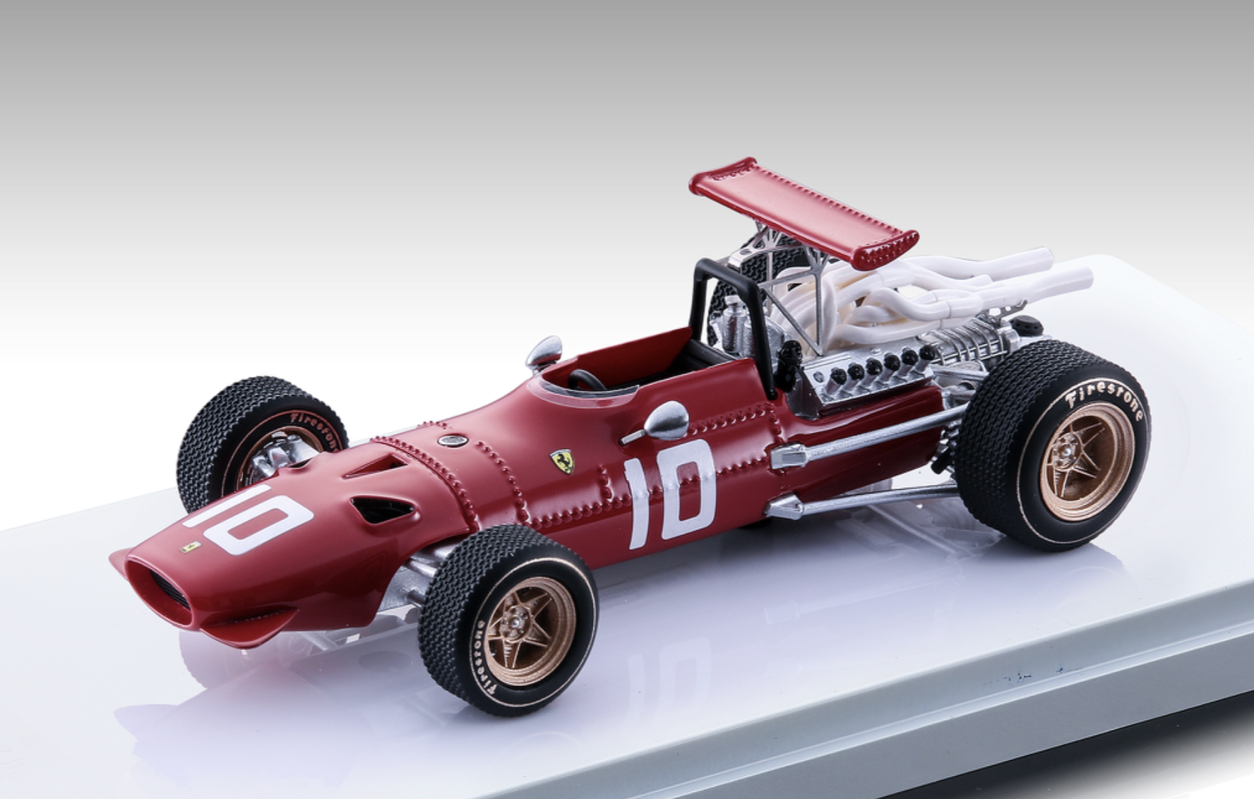 FERRARI 312 F1/68 DUTCH GP JACKY ICKX 1968 TECNOMODEL 1/43