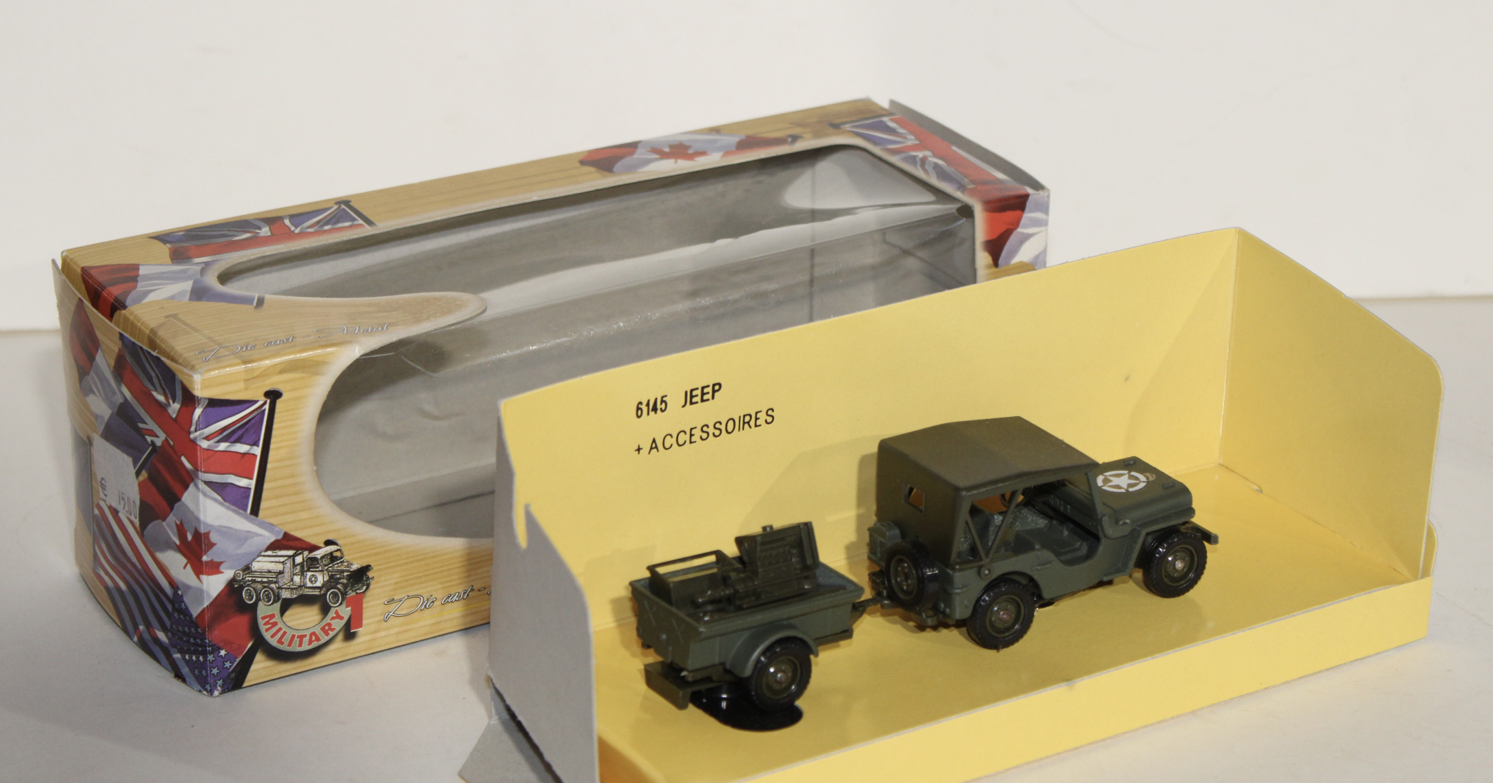 JEEP MILITAIRE SOLIDO 1/43