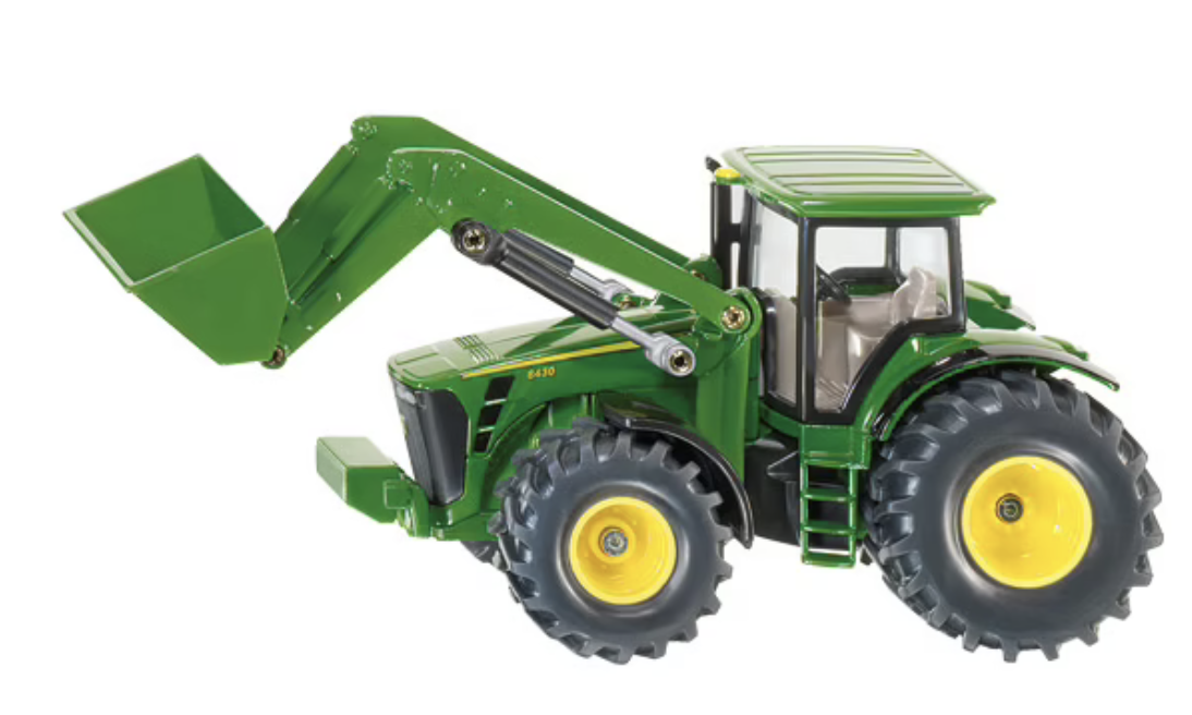 JHON DEERE AVEC CHARGER FRONTAL SIKU 1/32