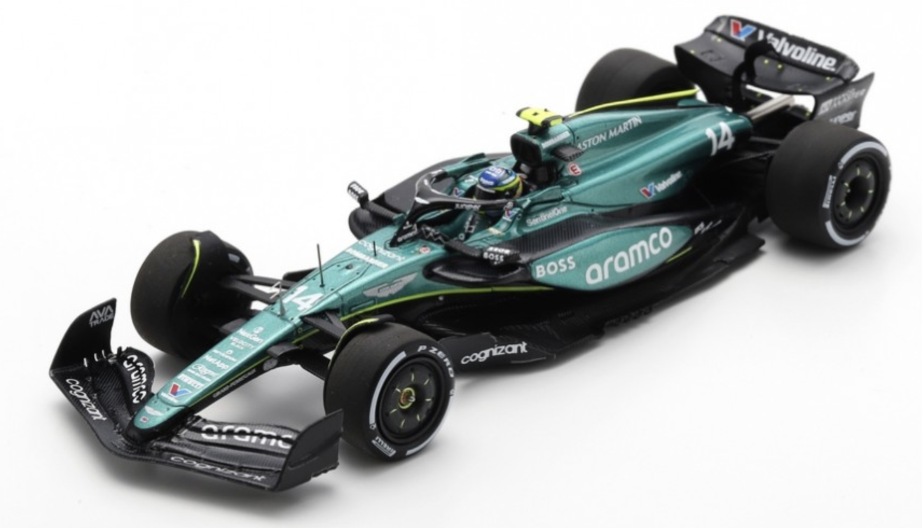 ASTON MARTIN ARMACO F1 TEAM AMR24 SAUDI ARABIAN GP 2024 SPARK #14 1/43