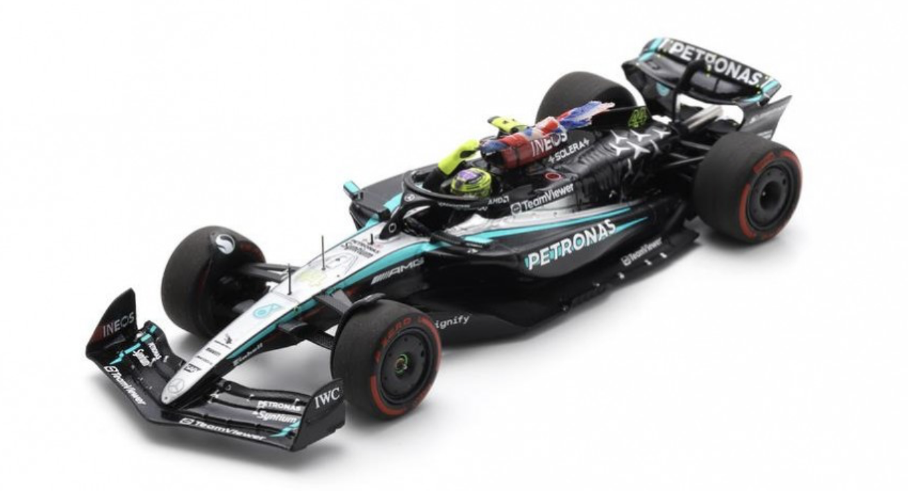 MERCEDES AMG #44 F1 W15 WINNER BRITISH GP 2024 SPARK 1/43