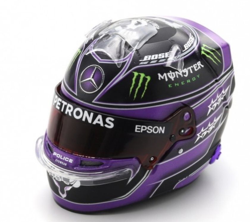 LEWIS HAMILTON CASQUE 2020 WORLD CHAMPION SPARK 1/5