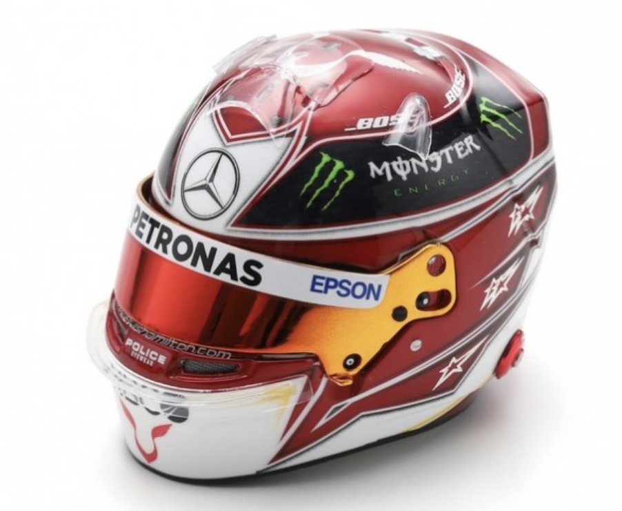 LEWIS HAMILTON USA GP 2024 CASQUE SPARK 1/5