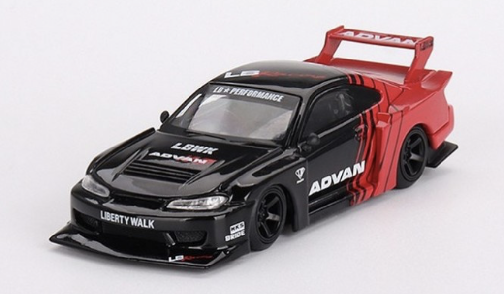 NISSAN S15 SILVIA LB SUPPER SILHOUETTE MINI GT 1/64