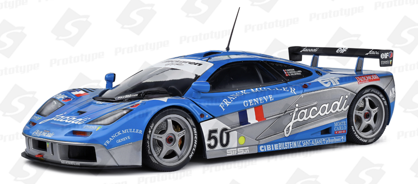 MCLAREN F1 GTR 24H LE MANS 1995 SOLIDO 1/18