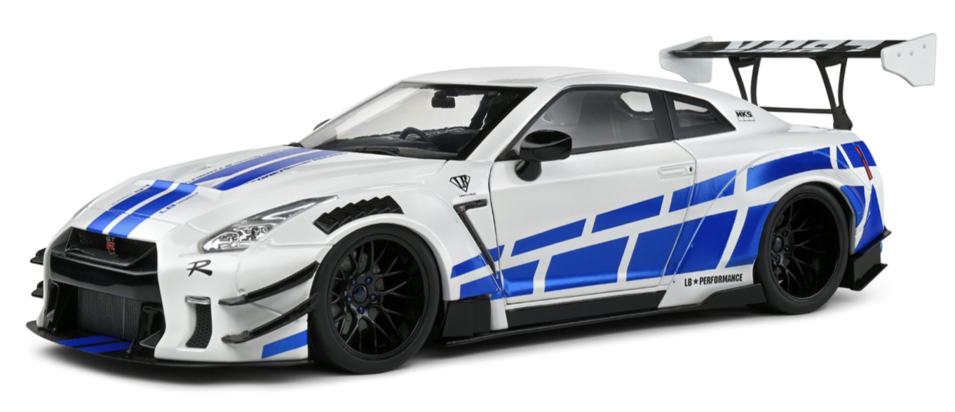 NISSAN GT-R (R35) LBWK SOLIDO 1/18