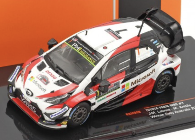 TOYOTA YARIS WRC #9 RALLY ITALIA SARDEGNA 2018 IXO 1/43