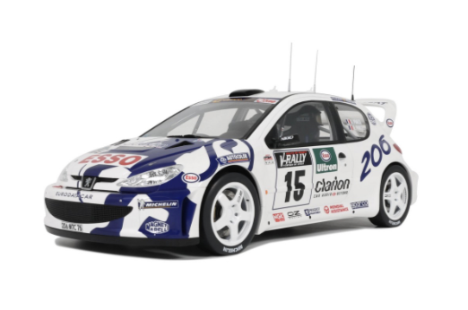 PEUGEOT 206 WRC OTTO 1/12