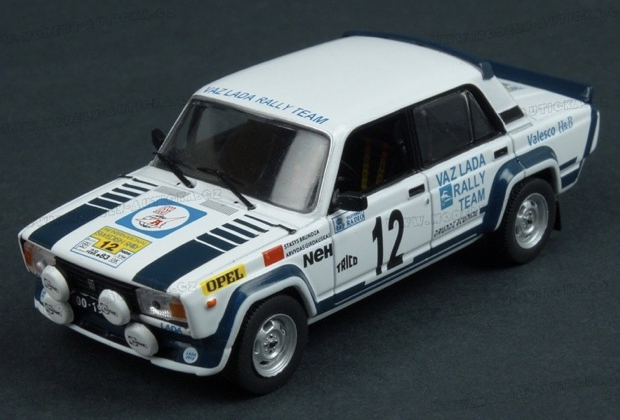 LADA 2105 VFTS # 12 RALLY SWEDEN 1983 IXO 1/43