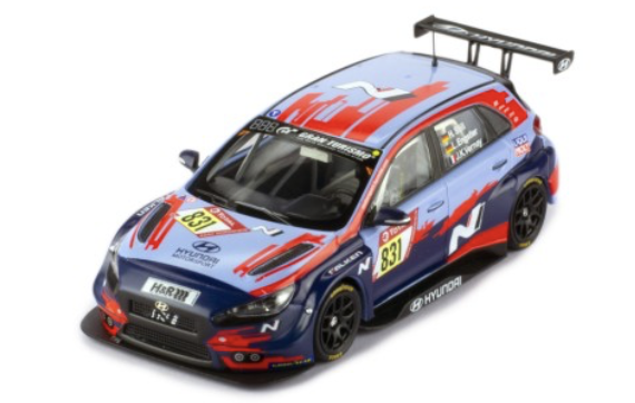 HYUNDAI I30 TCR #831 NURBURGING 24H 2021 IXO 1/43