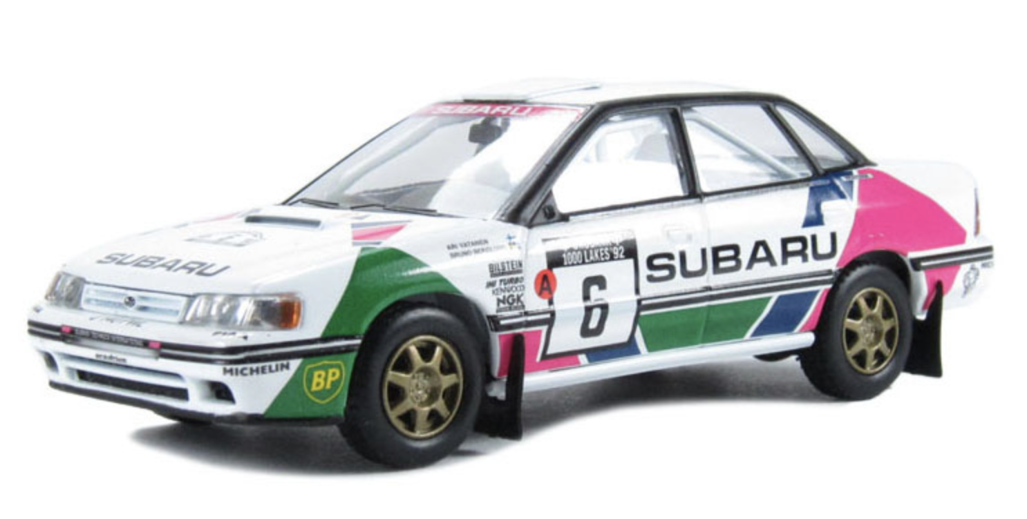 SUBARU LEGACY RS #6 1000 LAKES RALLY IXO 1/43