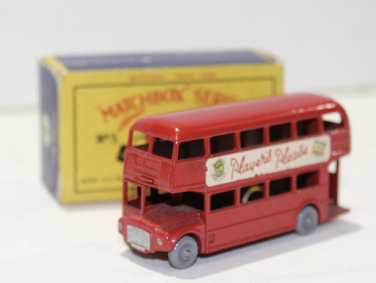 LONDON BUS RED MATCHBOX 1/64