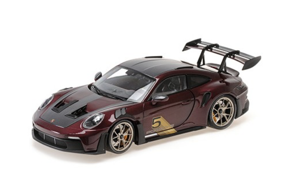 PORSCHE 911 992 GT3 RS 2024 PURPLE MINICHAMPS 1/18