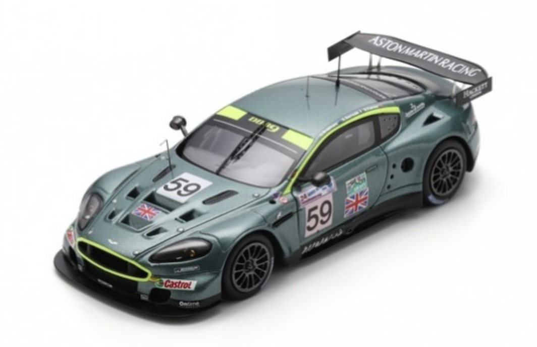 ASTON MARTIN DBR9 N°59 Aston Martin Racing 24H Le Mans 2005 T. Enge - P. Kox - P. Lamy 1/43 SPARK