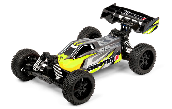 PIRATE SHOOTER II BUGGY TOUT TERRAIN XL 4X4 A PROPULSION ELECTRIQUE T2M 1/10°