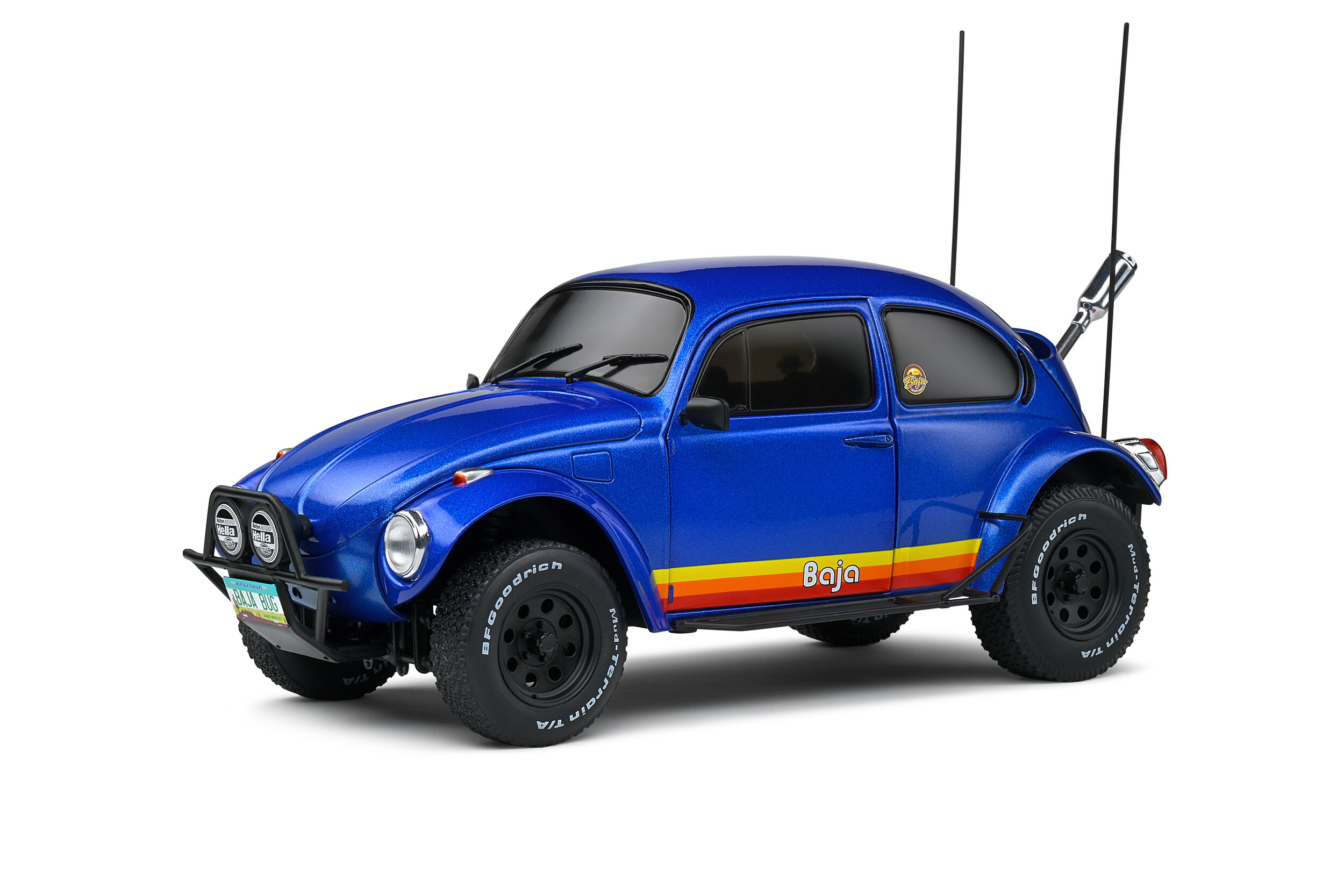 VOLKWAGEN BEETLE BAJA METALLIC BLUE 1975