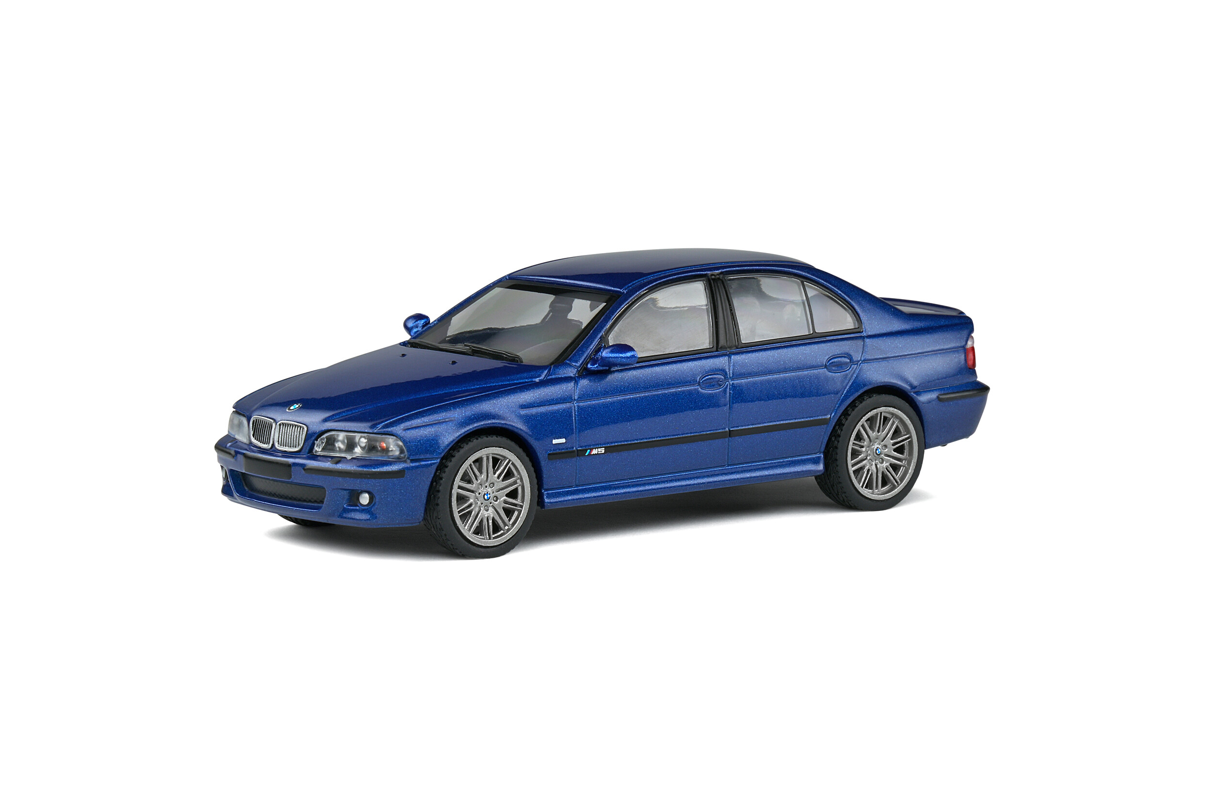 BMW E39 M5 BLEU MARINE 2003 SOLIDO 1/43°