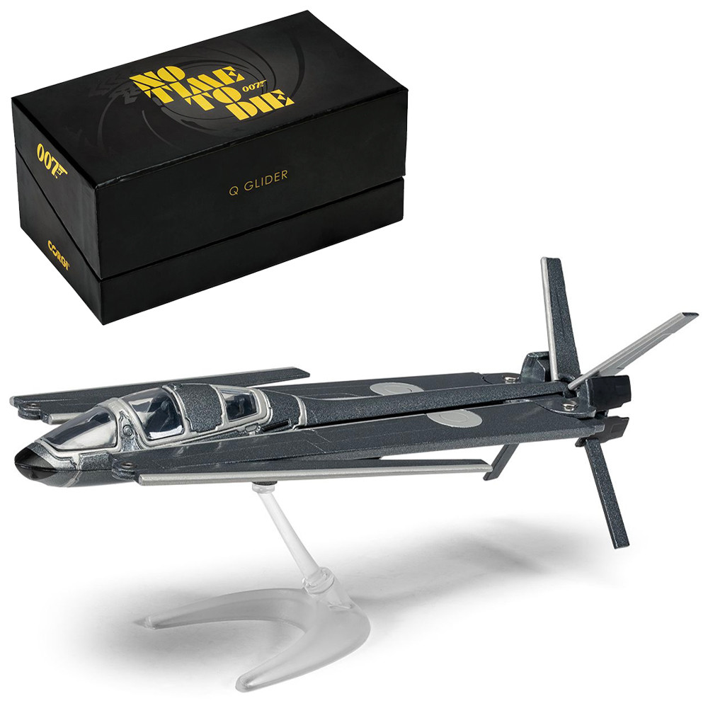 Q GLIDER JAMES BOND "NO TIME TO DIE" - CORGI 1/43