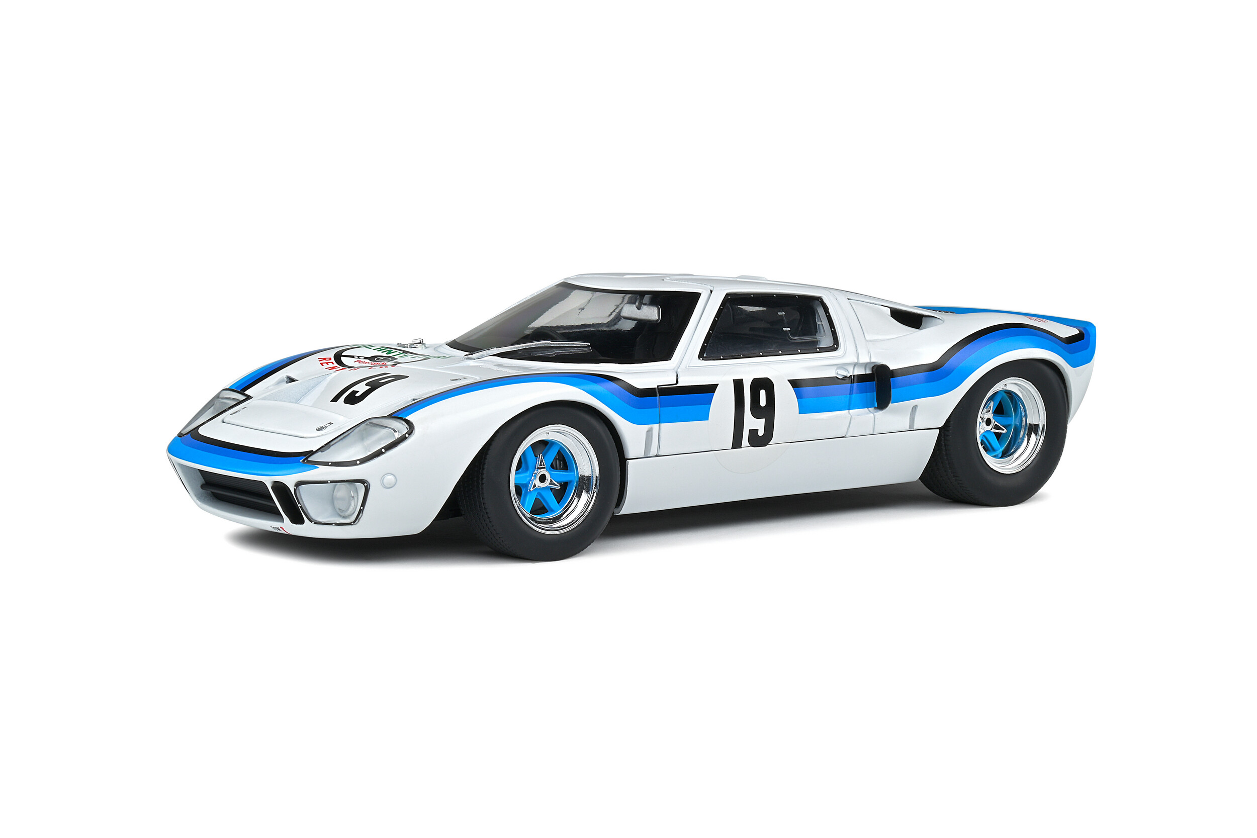 FORD GT40 MK1 AGOLA CHAMPIONSHIP 1973 SOLIDO 1/18°