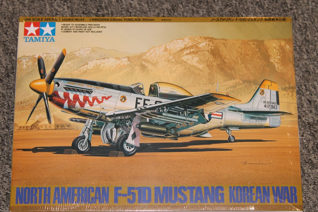 NORTH AMERICAN F-51D MUSTANG TAMIYA 1/48°