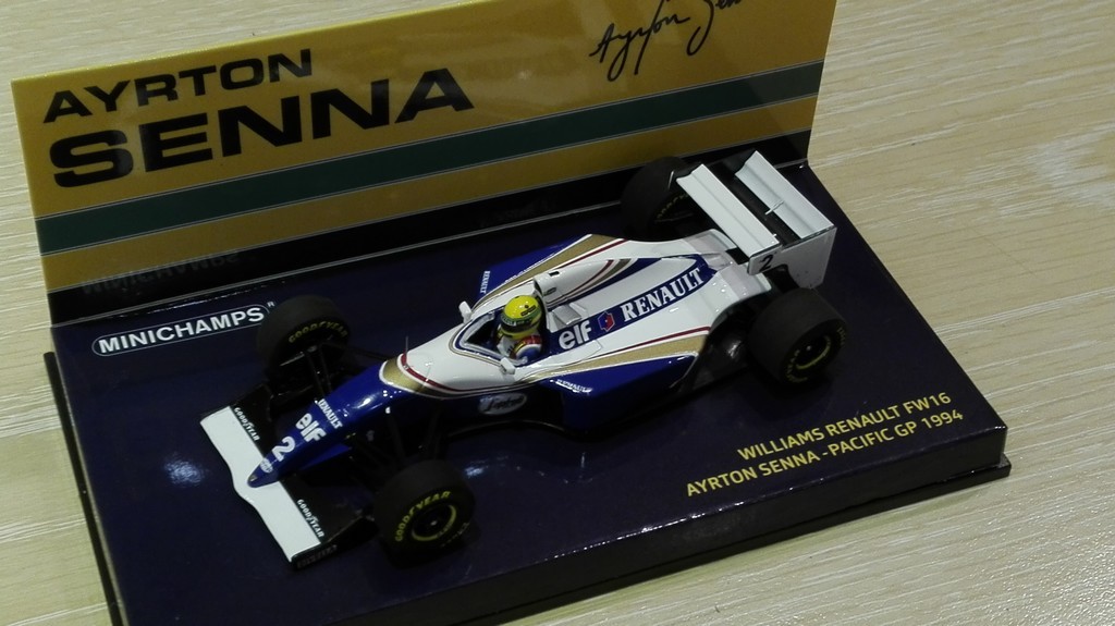 WILLIAMS RENAULT FW16 AYRTON SENNA PACIFIC GP 1994