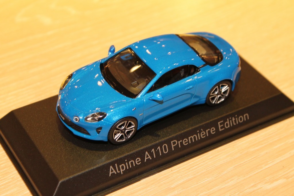 Miniature ALPINE A110 Première Edition 2017 Bleu Métal