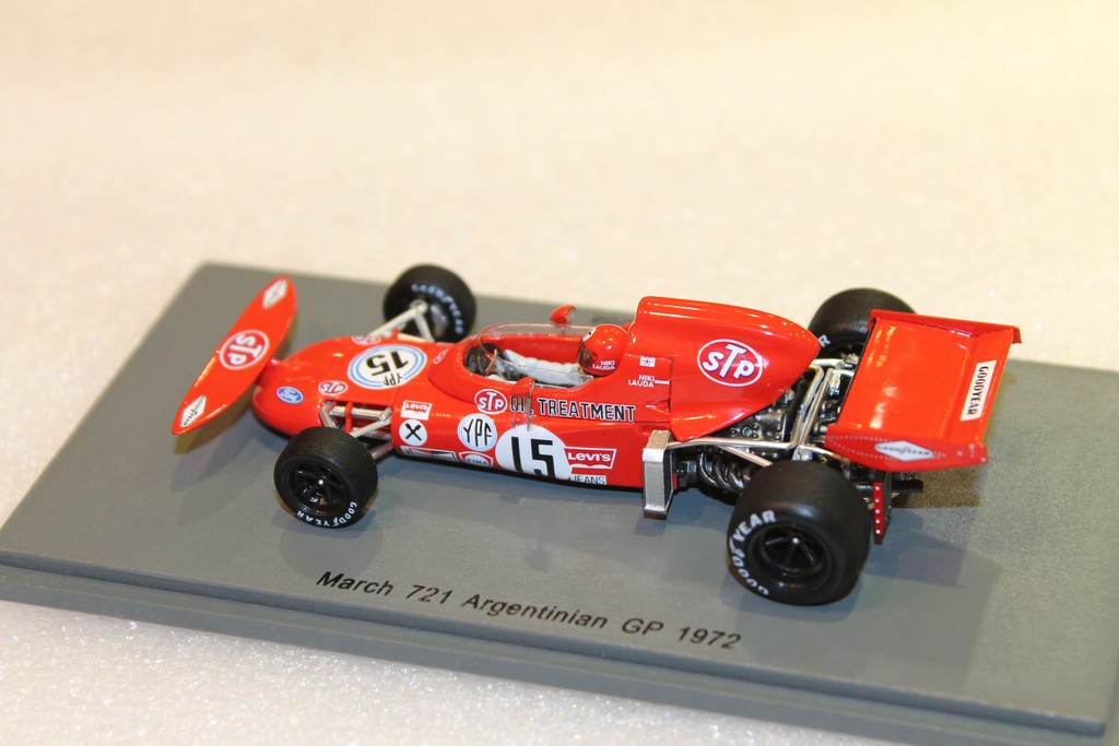 安い得価 ヤフオク! 1/43 1972 マーチ721 #3 R.ペタ... - スパーク