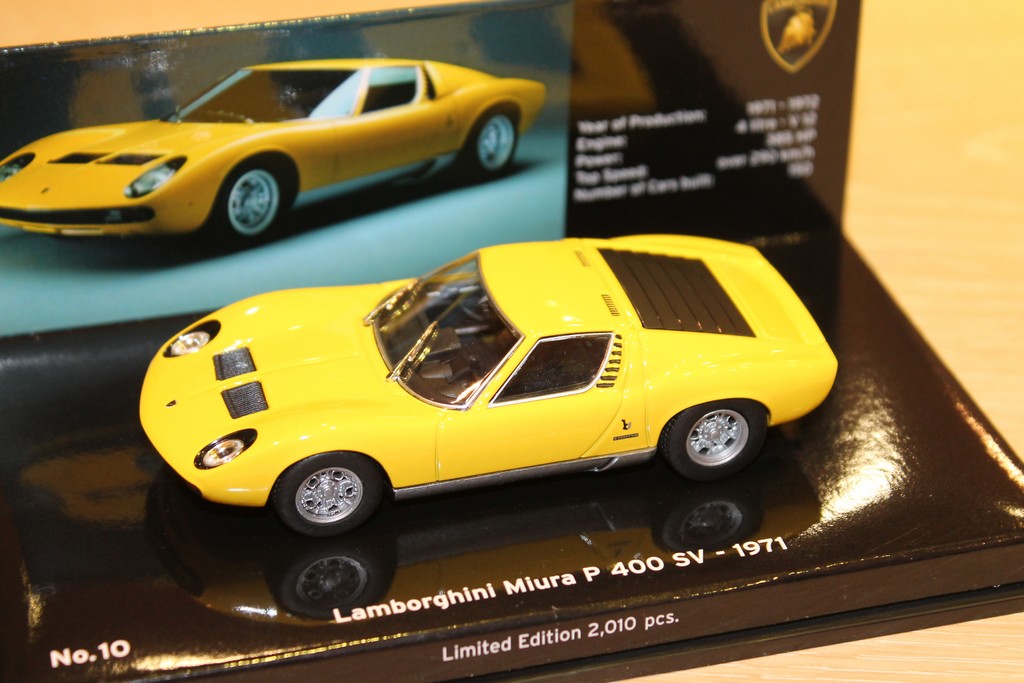 LAMBORGHINI MIURA P 400 SV MINICHAMPS 1/43°