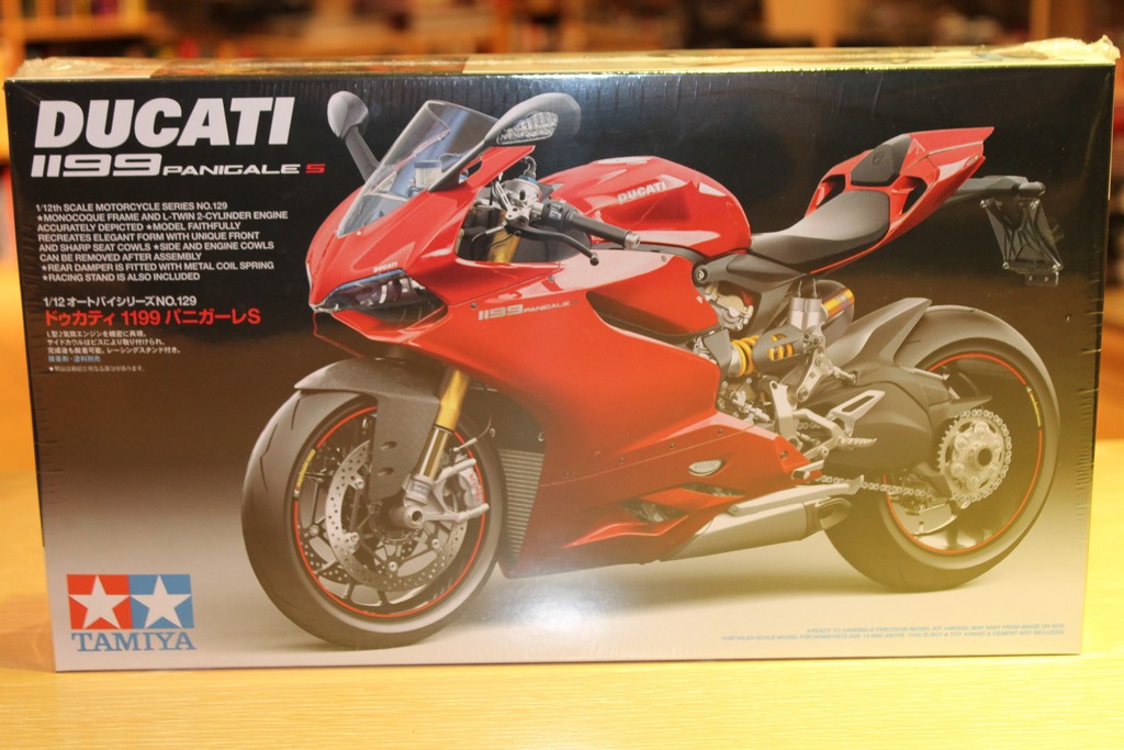 DUCATI 1199 PANIGALE S TAMIYA 1/12°