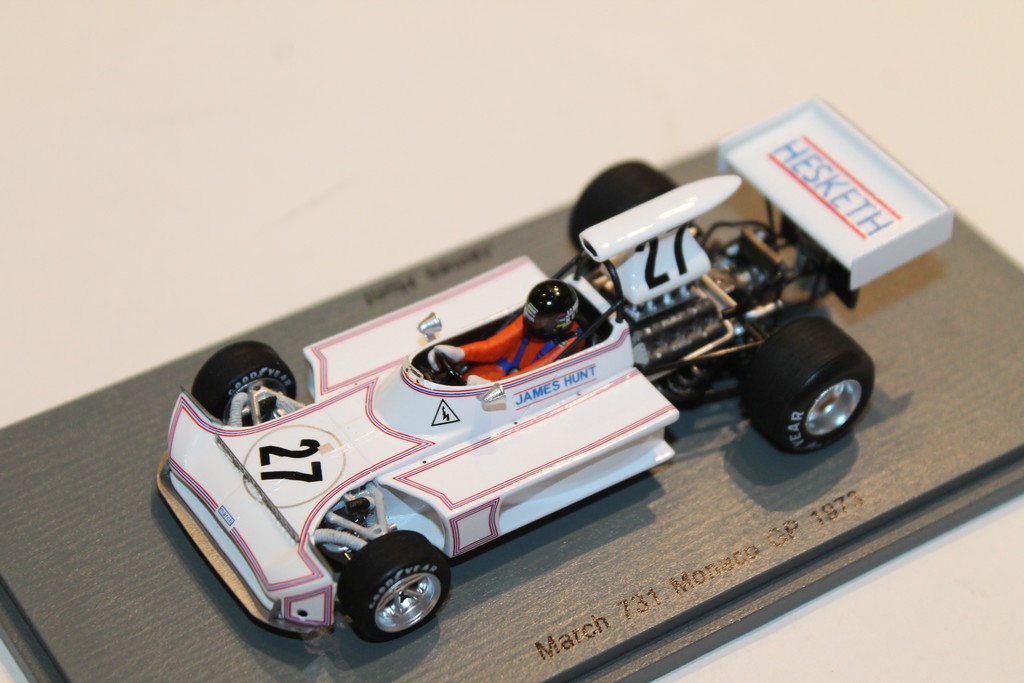 MARCH 731 GP MONACO HUNT 1973 SPARK 1/43°