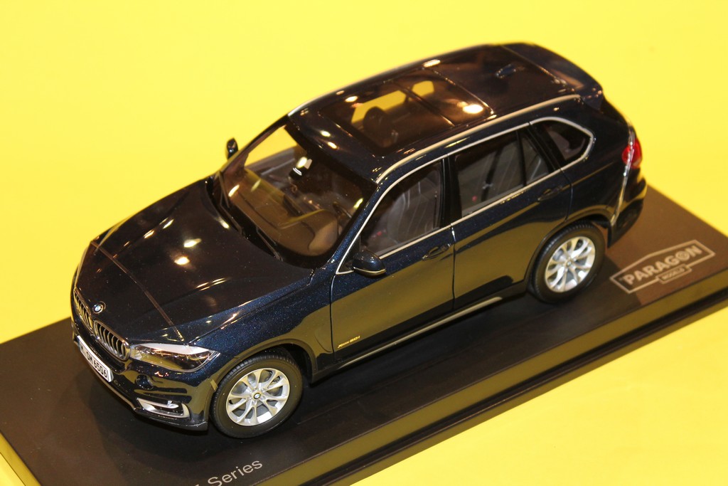 BMW X5 BLEU 2014 PARAGON 1/18°