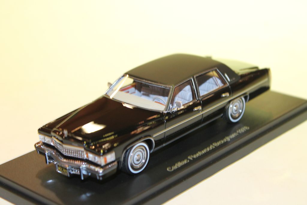 CADILLAC FLEETWOOD BROUGHAM NOIR 1978 NEO SCALES MODELS 1/43°